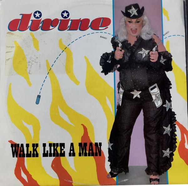 Divine : Walk Like A Man (12", Single)
