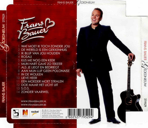 Frans Bauer : Gloednieuw (CD, Album)