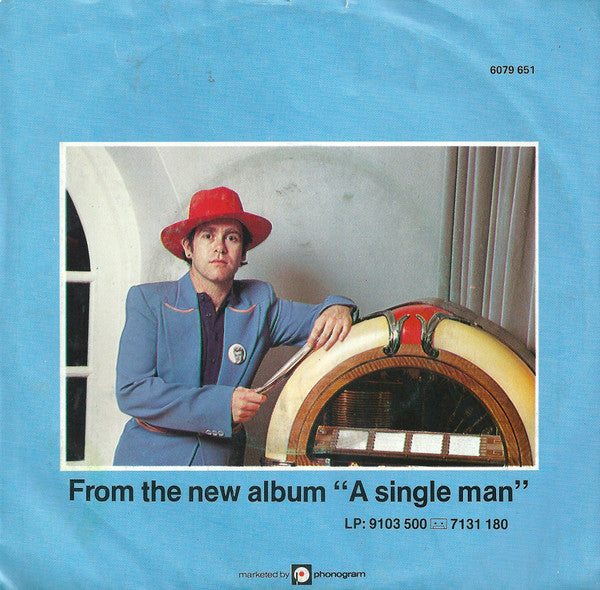 Elton John : Part Time Love (7", Single)