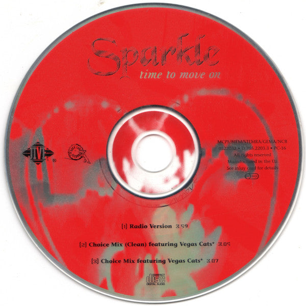 Sparkle (2) : Time To Move On (CD, Single)