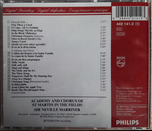 The Academy Of St. Martin-in-the-Fields, Sir Neville Marriner : Christmas With The Academy (CD, Album)