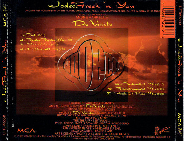 Jodeci : Freek'n You (CD, Maxi)