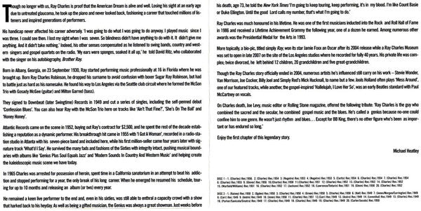 Ray Charles : The Best Of Ray Charles (2xCD, Comp)