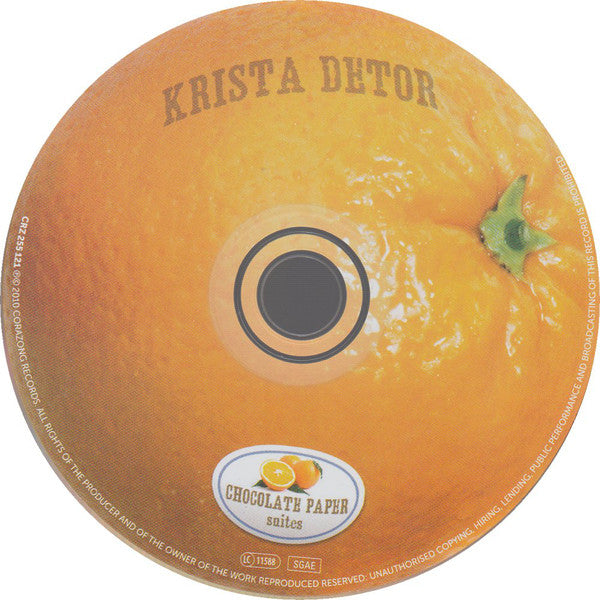 Krista Detor : Chocolate Paper Suites (CD, Album)