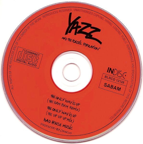 Yazz And The Plastic Population : The Only Way Is Up (The Bam Bam Remixes) (CD, Maxi)