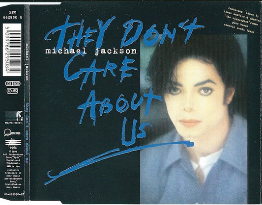 Michael Jackson : They Don't Care About Us (CD, Maxi)