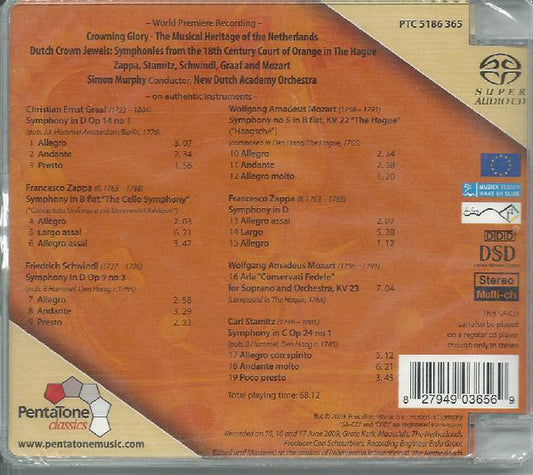Simon Murphy (3), New Dutch Academy : Zappa Symphonies (SACD, Hybrid, Multichannel, Album)