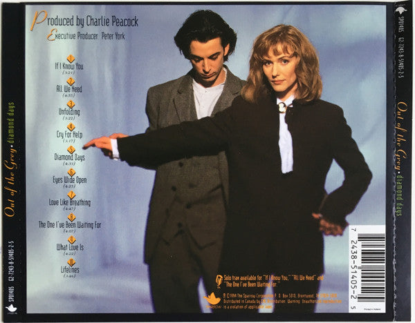 Out Of The Grey : Diamond Days (CD, Album)