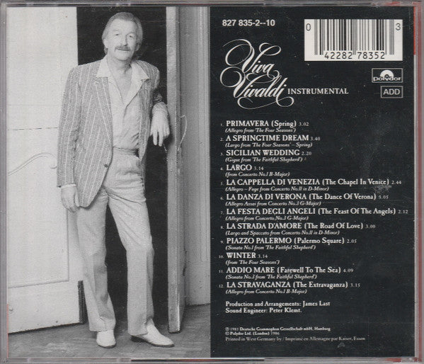 James Last : Viva Vivaldi (CD, Album)