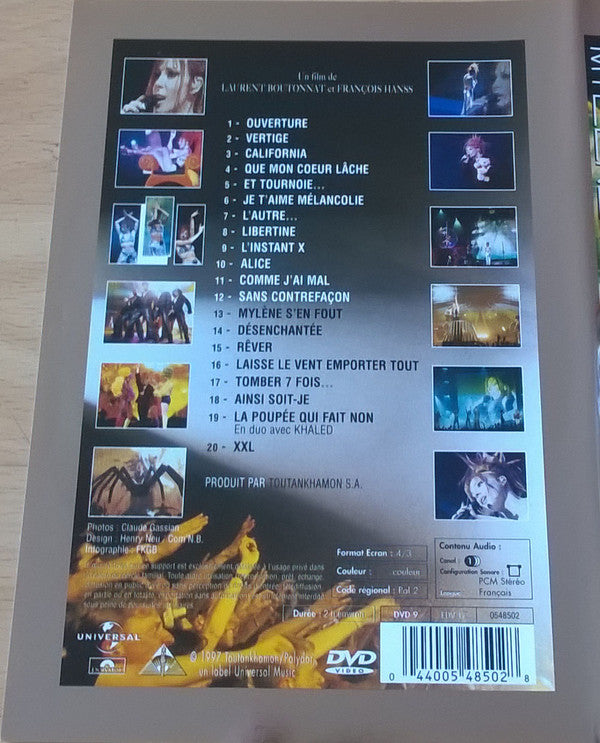Mylène Farmer : Live À Bercy (DVD-V, RE, RP, PAL, Reg)