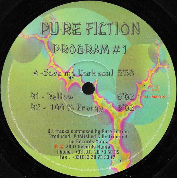 Pure Fiction : Program #1 (12")