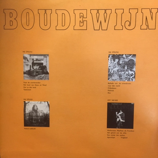 Boudewijn De Groot : Vijf Jaar Hits (2xLP, Comp, Gat)