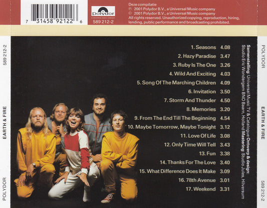 Earth And Fire : The Universal Masters Collection (CD, Comp)