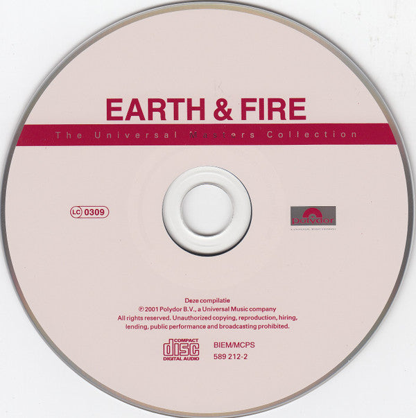 Earth And Fire : The Universal Masters Collection (CD, Comp)