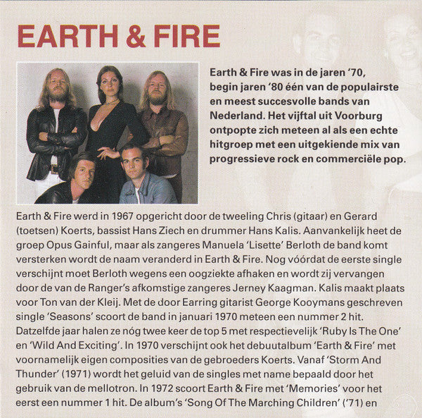 Earth And Fire : The Universal Masters Collection (CD, Comp)