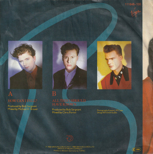 Breathe (3) : How Can I Fall? (7", Single)