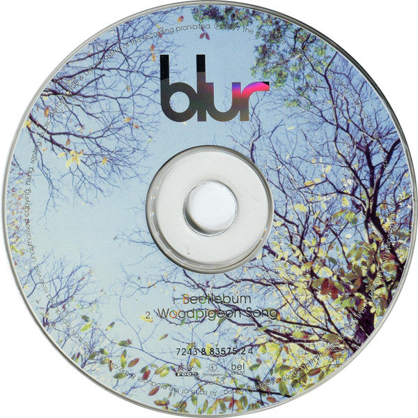 Blur : Beetlebum (CD, Single, Car)