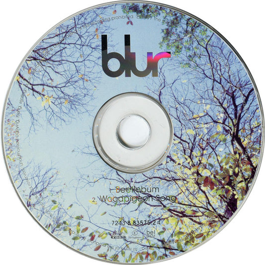 Blur : Beetlebum (CD, Single, Car)
