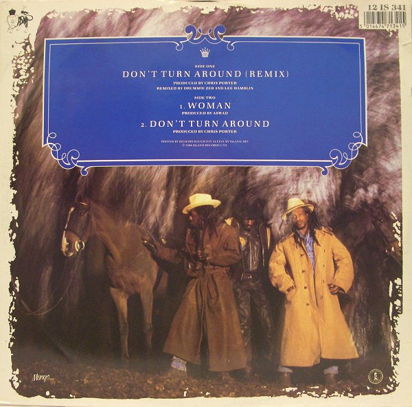 Aswad : Don't Turn Around (12", Single)