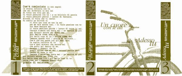 Eros Ramazzotti : Più Bella Cosa (CD, Single)