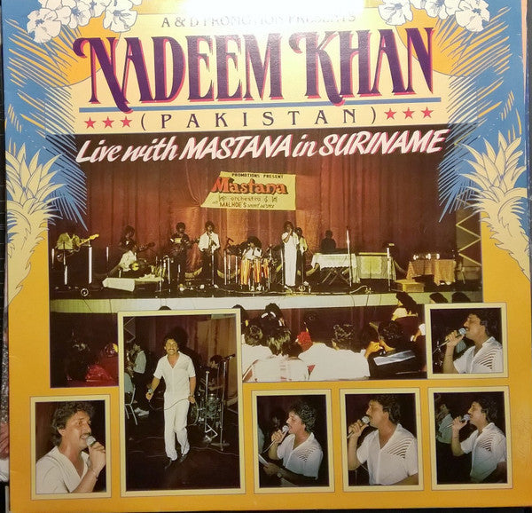Nadeem Khan with Mastana : Live With Mastana In Suriname (LP)