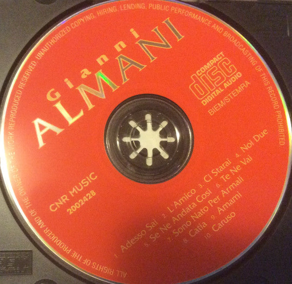Gianni Almani : L'Amico (CD, Album)