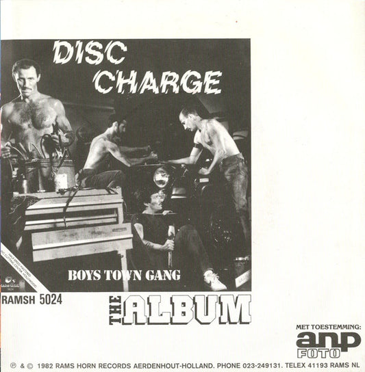 Boys Town Gang : Signed, Sealed, Delivered (I'm Yours) (7", Single)