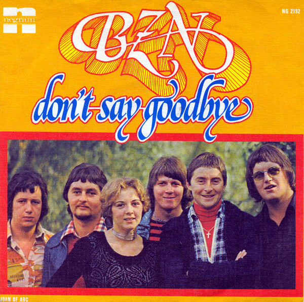 BZN : Don't Say Goodbye (7", Single)
