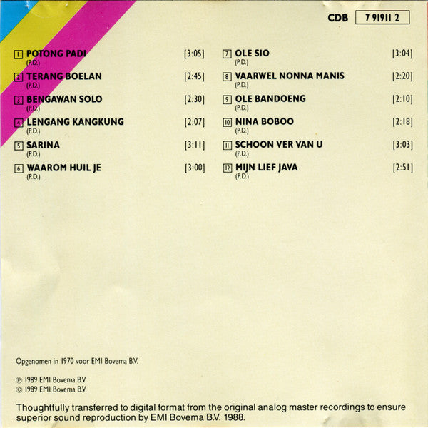 Rudi van Dalm : Gordel Van Smaragd (CD, Album)