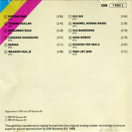 Rudi van Dalm : Gordel Van Smaragd (CD, Album)