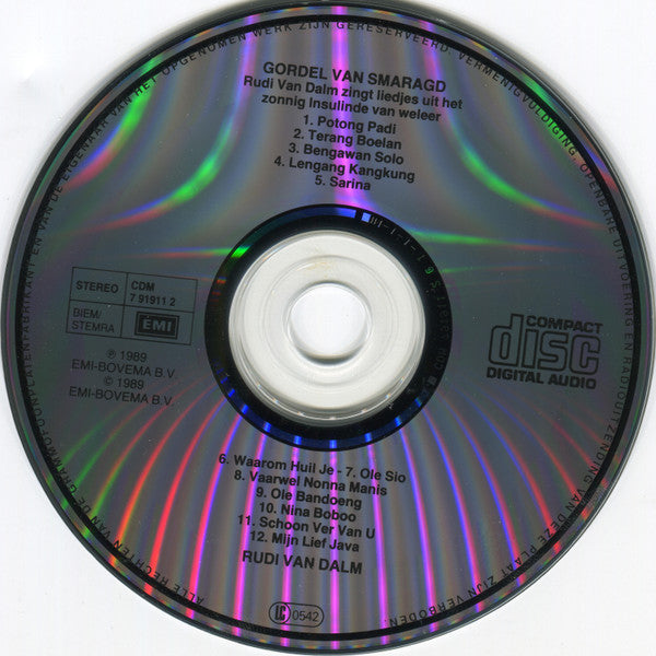 Rudi van Dalm : Gordel Van Smaragd (CD, Album)