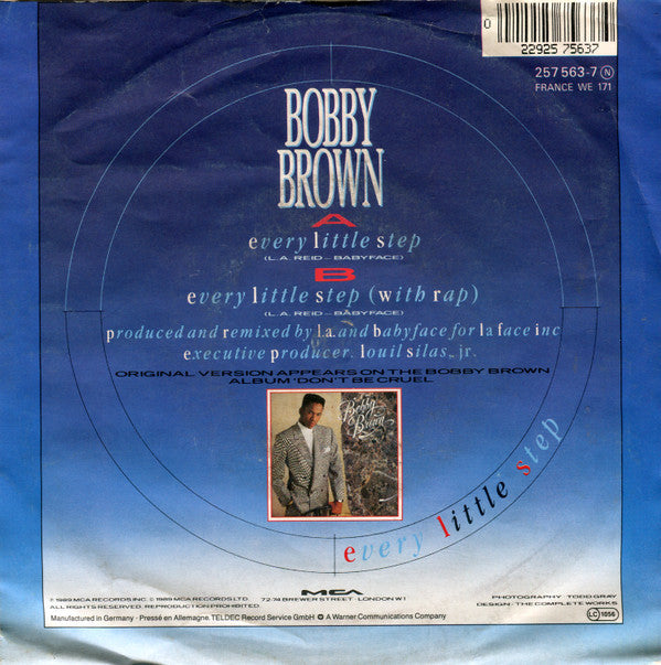 Bobby Brown : Every Little Step (7", Single)