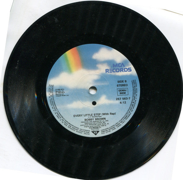 Bobby Brown : Every Little Step (7", Single)