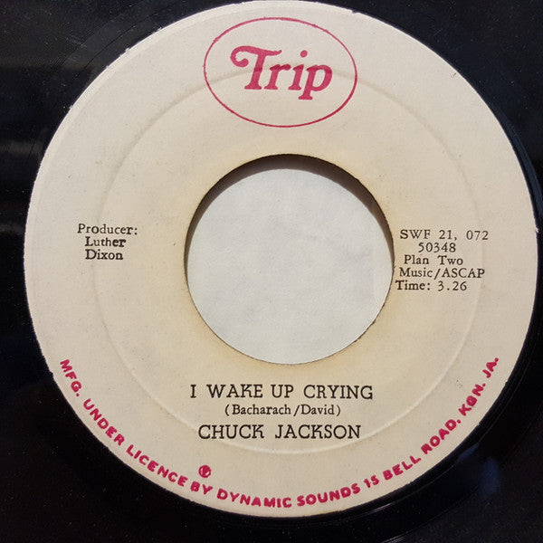 Chuck Jackson : Any Day Now / I Wake Up Crying (7", Single)