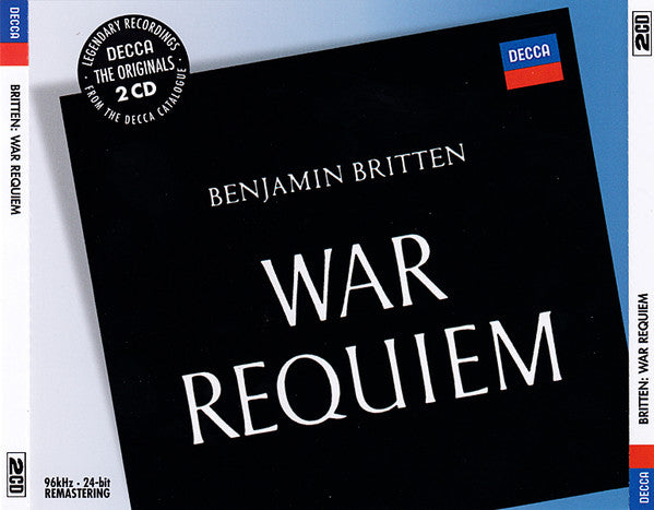 Benjamin Britten : War Requiem (2xCD, Album, RE, RM)
