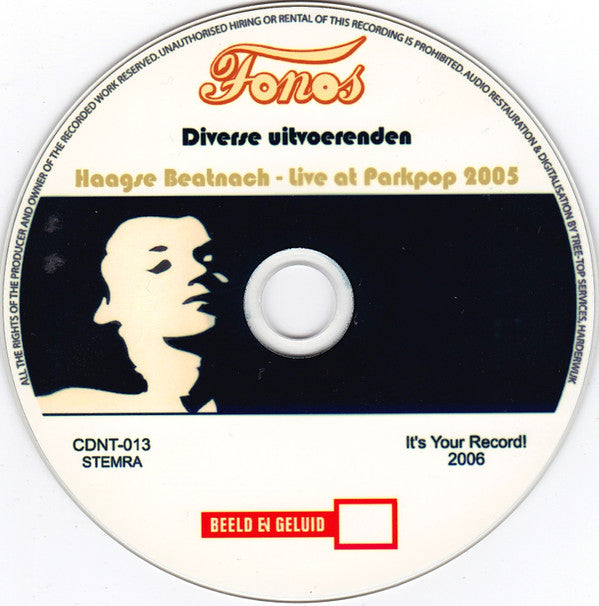 Various : Haagse Beatnach 19802005 (Live At Parkpop 2005) (CDr, Album, RE)