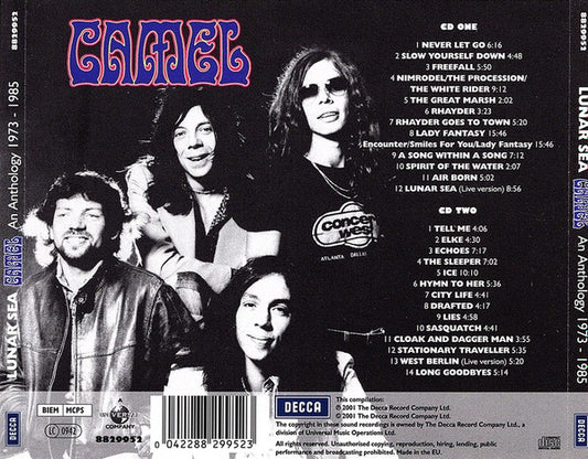 Camel : Lunar Sea (An Anthology 1973-1985) (2xCD, Comp, RM)