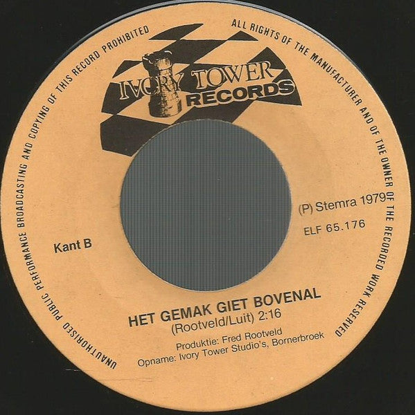 Börker Trio : De Pieteröliekar (7", Single)