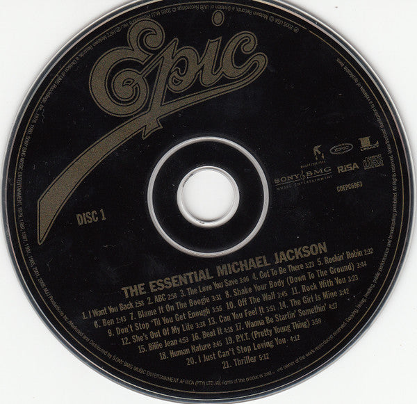 Michael Jackson : The Essential Michael Jackson (2xCD, Comp, RP)