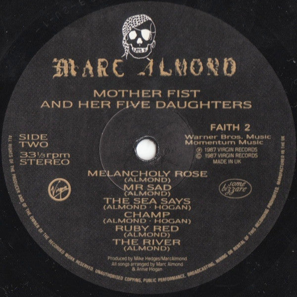 Marc Almond With The Willing Sinners : Mother Fist And Her Five Daughters (LP, Album, P/Mixed)