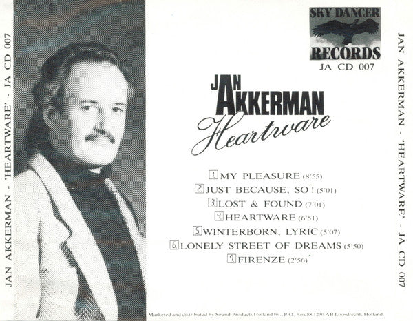 Jan Akkerman : Heartware (CD, Album)