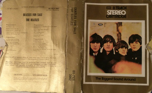 The Beatles : Beatles For Sale (8-Trk, Album, RE)