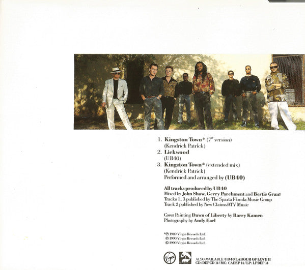 UB40 : Kingston Town (CD, Single)