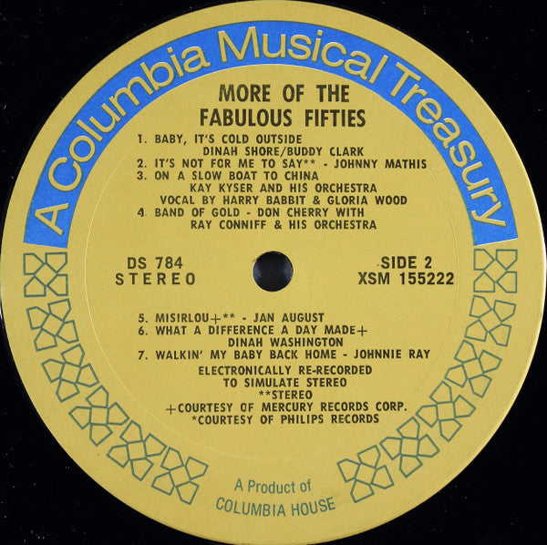 Various : More Of The 50s Greatest Love Songs And Golden Hits To Remember (2xLP, Album, Comp)