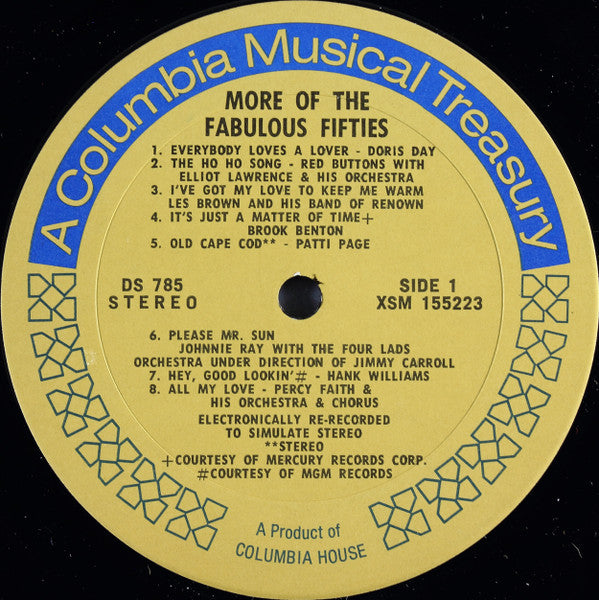 Various : More Of The 50s Greatest Love Songs And Golden Hits To Remember (2xLP, Album, Comp)