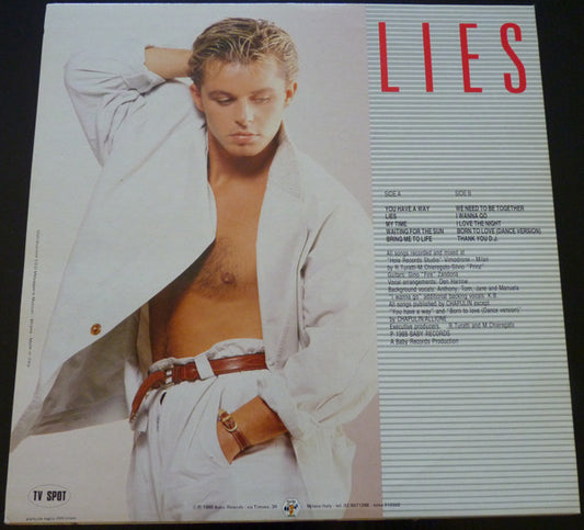 Den Harrow : Lies (LP, Album)