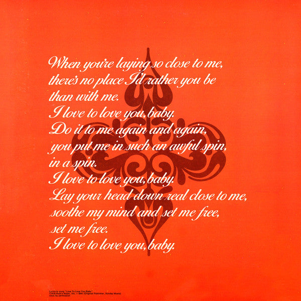 Donna Summer : Love To Love You Baby (LP, Album, Comp)