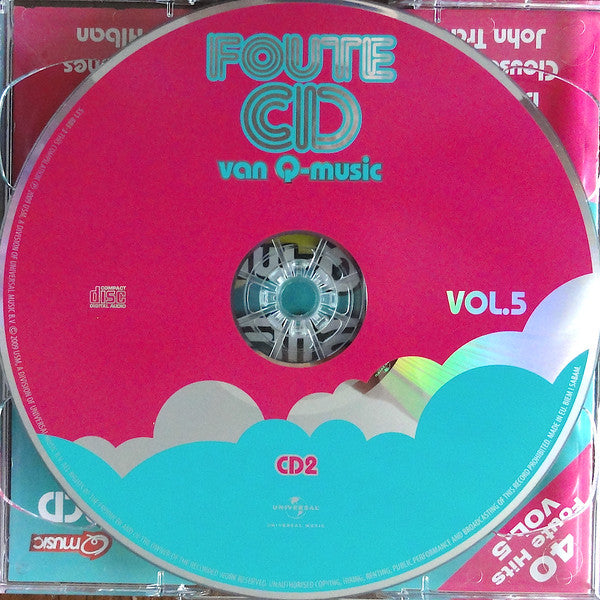 Various : Foute CD Van Q-Music Vol.5 (2xCD, Comp)