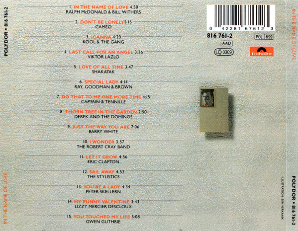 Various : In The Name Of Love (CD, Comp, RM)