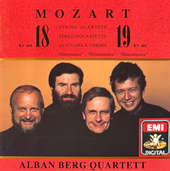 Mozart*, Alban Berg Quartett : String Quartets 18 & 19 (CD)